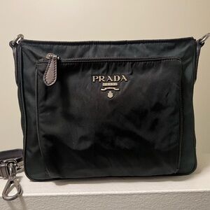 Prada Dark Green Crossbody Bag